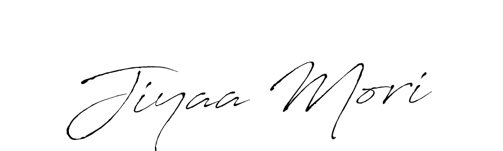 How to make Jiyaa Mori signature? Antro_Vectra is a professional autograph style. Create handwritten signature for Jiyaa Mori name. Jiyaa Mori signature style 6 images and pictures png