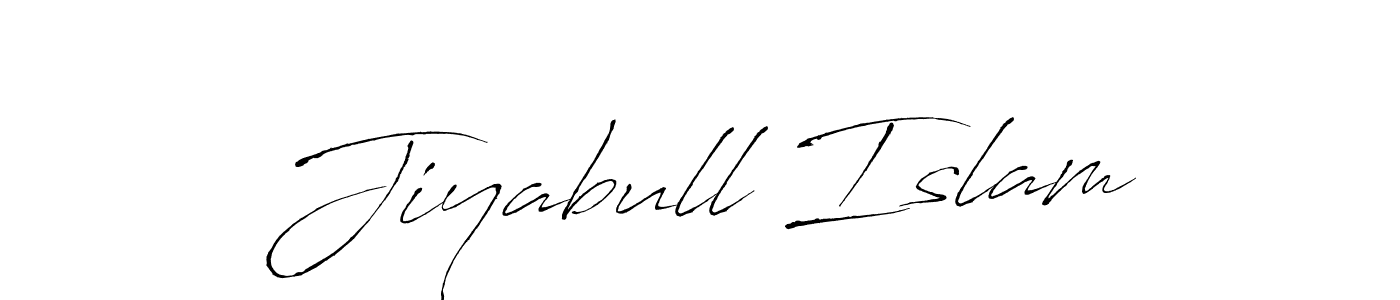 Also we have Jiyabull Islam name is the best signature style. Create professional handwritten signature collection using Antro_Vectra autograph style. Jiyabull Islam signature style 6 images and pictures png