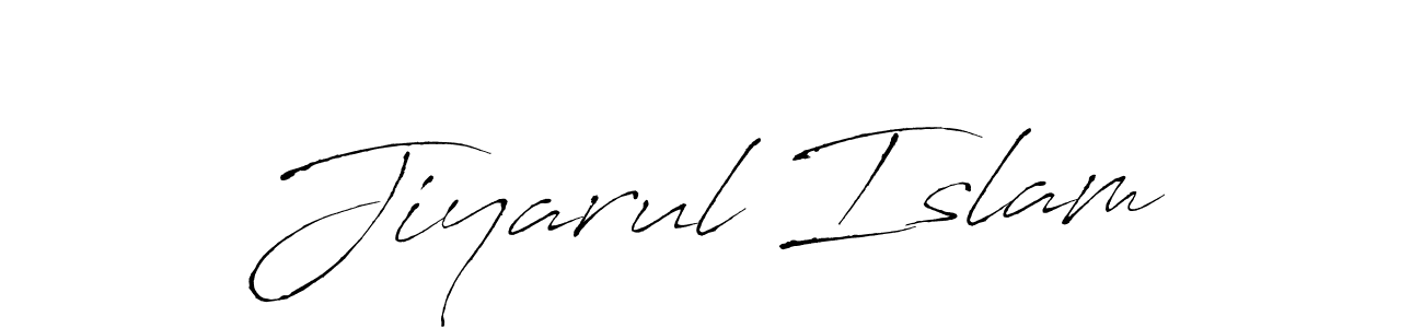 Create a beautiful signature design for name Jiyarul Islam. With this signature (Antro_Vectra) fonts, you can make a handwritten signature for free. Jiyarul Islam signature style 6 images and pictures png