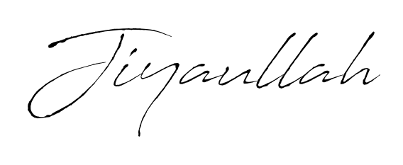 This is the best signature style for the Jiyaullah name. Also you like these signature font (Antro_Vectra). Mix name signature. Jiyaullah signature style 6 images and pictures png