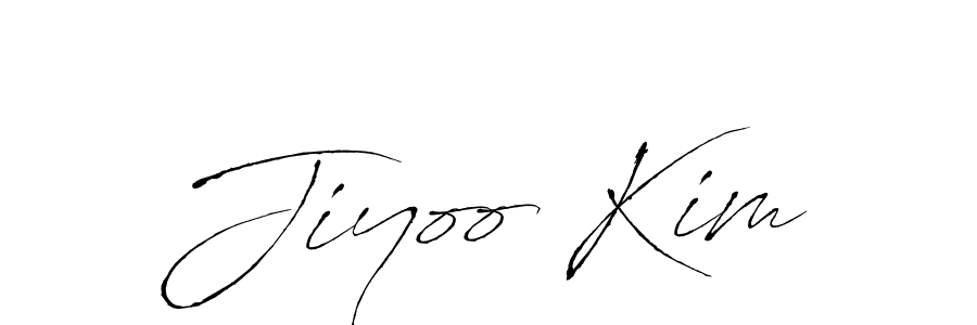 Design your own signature with our free online signature maker. With this signature software, you can create a handwritten (Antro_Vectra) signature for name Jiyoo Kim. Jiyoo Kim signature style 6 images and pictures png