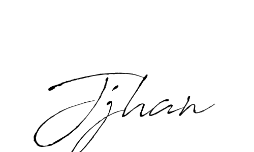 Design your own signature with our free online signature maker. With this signature software, you can create a handwritten (Antro_Vectra) signature for name Jjhan. Jjhan signature style 6 images and pictures png