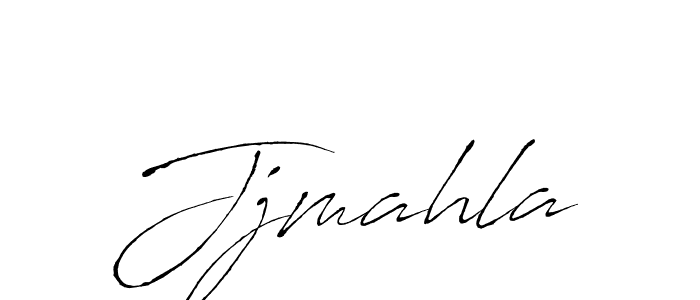 How to make Jjmahla signature? Antro_Vectra is a professional autograph style. Create handwritten signature for Jjmahla name. Jjmahla signature style 6 images and pictures png