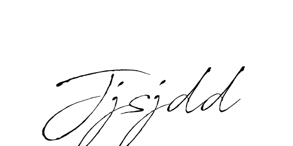 Design your own signature with our free online signature maker. With this signature software, you can create a handwritten (Antro_Vectra) signature for name Jjsjdd. Jjsjdd signature style 6 images and pictures png