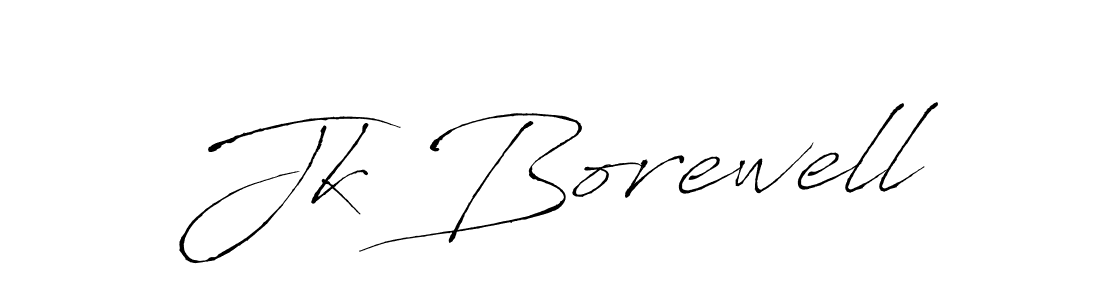 How to make Jk Borewell signature? Antro_Vectra is a professional autograph style. Create handwritten signature for Jk Borewell name. Jk Borewell signature style 6 images and pictures png