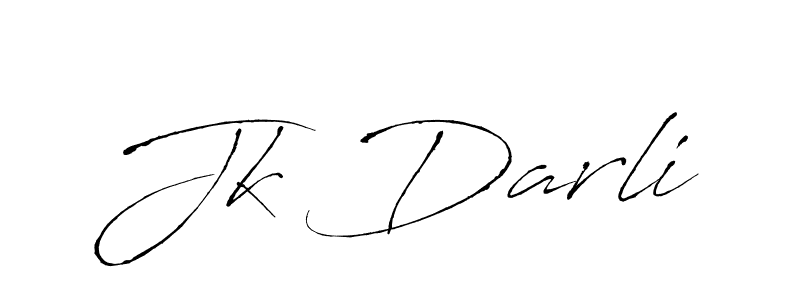 Once you've used our free online signature maker to create your best signature Antro_Vectra style, it's time to enjoy all of the benefits that Jk Darli name signing documents. Jk Darli signature style 6 images and pictures png