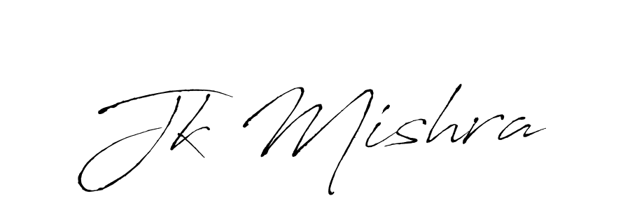 You should practise on your own different ways (Antro_Vectra) to write your name (Jk Mishra) in signature. don't let someone else do it for you. Jk Mishra signature style 6 images and pictures png