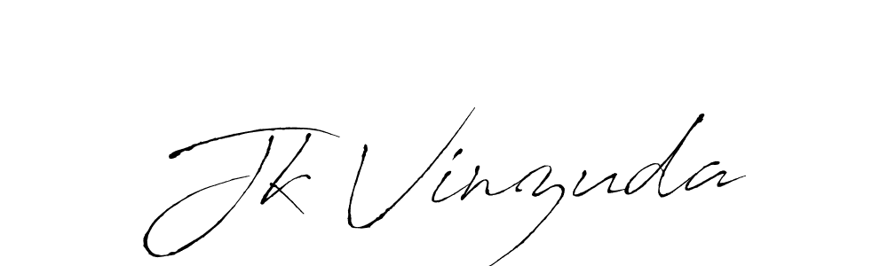 You should practise on your own different ways (Antro_Vectra) to write your name (Jk Vinzuda) in signature. don't let someone else do it for you. Jk Vinzuda signature style 6 images and pictures png