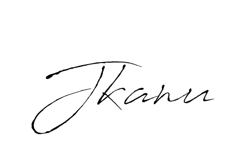 Make a beautiful signature design for name Jkanu. With this signature (Antro_Vectra) style, you can create a handwritten signature for free. Jkanu signature style 6 images and pictures png