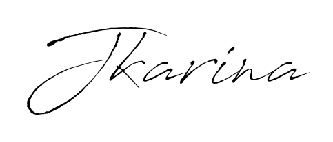 Quickly download Jkarina name signature in high-resolution PNG using Antro_Vectra style. Ready to insert into PDFs and online applications. Jkarina signature style 6 images and pictures png