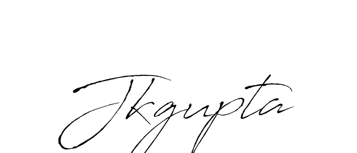 Make a beautiful signature design for name Jkgupta. With this signature (Antro_Vectra) style, you can create a handwritten signature for free. Jkgupta signature style 6 images and pictures png