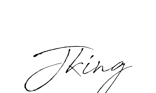 Design your own signature with our free online signature maker. With this signature software, you can create a handwritten (Antro_Vectra) signature for name Jking. Jking signature style 6 images and pictures png