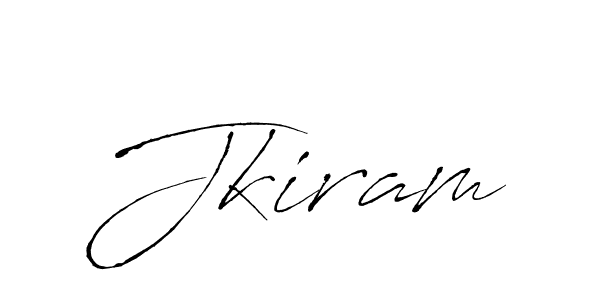 How to make Jkiram signature? Antro_Vectra is a professional autograph style. Create handwritten signature for Jkiram name. Jkiram signature style 6 images and pictures png