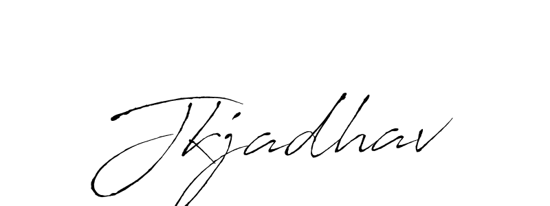 How to make Jkjadhav signature? Antro_Vectra is a professional autograph style. Create handwritten signature for Jkjadhav name. Jkjadhav signature style 6 images and pictures png