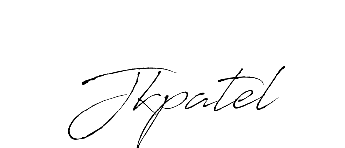 Make a beautiful signature design for name Jkpatel. With this signature (Antro_Vectra) style, you can create a handwritten signature for free. Jkpatel signature style 6 images and pictures png