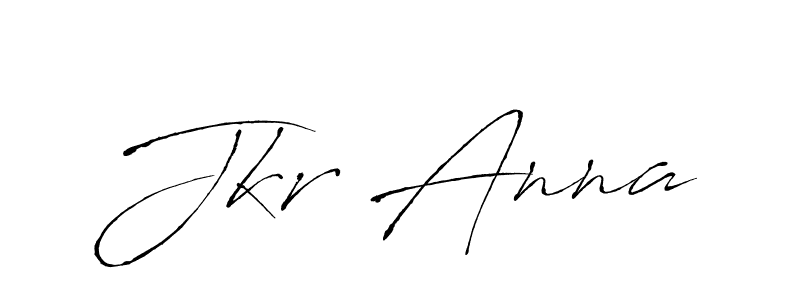 if you are searching for the best signature style for your name Jkr Anna. so please give up your signature search. here we have designed multiple signature styles  using Antro_Vectra. Jkr Anna signature style 6 images and pictures png