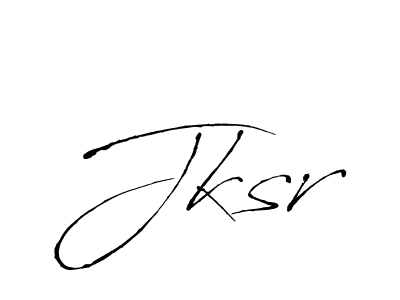 Use a signature maker to create a handwritten signature online. With this signature software, you can design (Antro_Vectra) your own signature for name Jksr. Jksr signature style 6 images and pictures png