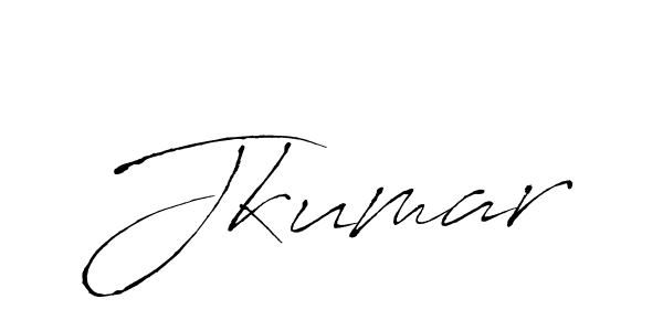 Jkumar stylish signature style. Best Handwritten Sign (Antro_Vectra) for my name. Handwritten Signature Collection Ideas for my name Jkumar. Jkumar signature style 6 images and pictures png