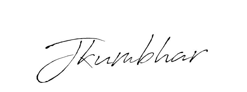 The best way (Antro_Vectra) to make a short signature is to pick only two or three words in your name. The name Jkumbhar include a total of six letters. For converting this name. Jkumbhar signature style 6 images and pictures png