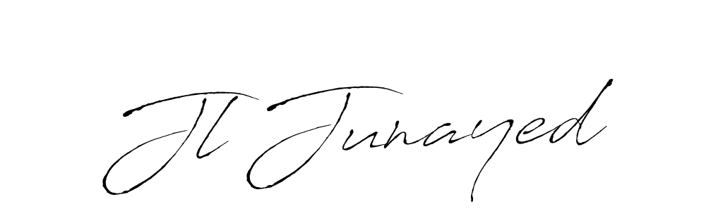 Jl Junayed stylish signature style. Best Handwritten Sign (Antro_Vectra) for my name. Handwritten Signature Collection Ideas for my name Jl Junayed. Jl Junayed signature style 6 images and pictures png