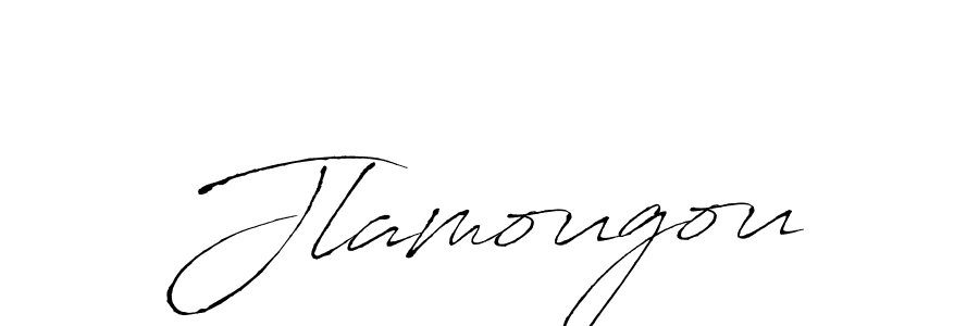You should practise on your own different ways (Antro_Vectra) to write your name (Jlamougou) in signature. don't let someone else do it for you. Jlamougou signature style 6 images and pictures png