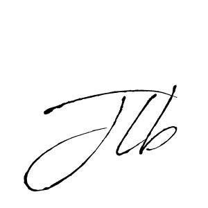 Jlb stylish signature style. Best Handwritten Sign (Antro_Vectra) for my name. Handwritten Signature Collection Ideas for my name Jlb. Jlb signature style 6 images and pictures png