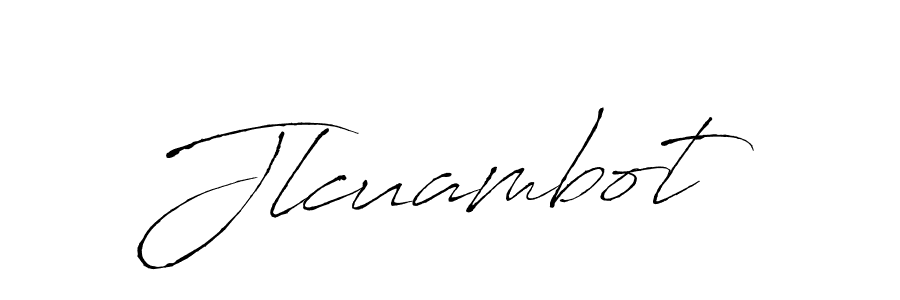 Design your own signature with our free online signature maker. With this signature software, you can create a handwritten (Antro_Vectra) signature for name Jlcuambot. Jlcuambot signature style 6 images and pictures png