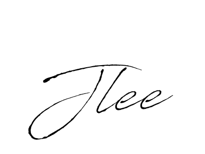 Design your own signature with our free online signature maker. With this signature software, you can create a handwritten (Antro_Vectra) signature for name Jlee. Jlee signature style 6 images and pictures png