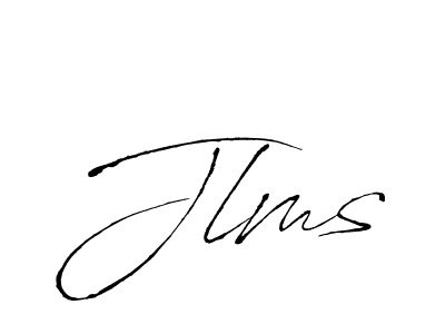 You should practise on your own different ways (Antro_Vectra) to write your name (Jlms) in signature. don't let someone else do it for you. Jlms signature style 6 images and pictures png