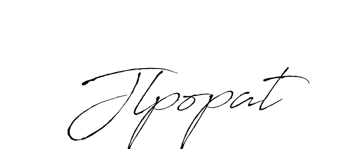 if you are searching for the best signature style for your name Jlpopat. so please give up your signature search. here we have designed multiple signature styles  using Antro_Vectra. Jlpopat signature style 6 images and pictures png