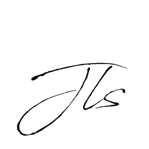 Make a beautiful signature design for name Jls. With this signature (Antro_Vectra) style, you can create a handwritten signature for free. Jls signature style 6 images and pictures png