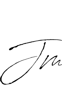 How to make Jm name signature. Use Antro_Vectra style for creating short signs online. This is the latest handwritten sign. Jm signature style 6 images and pictures png
