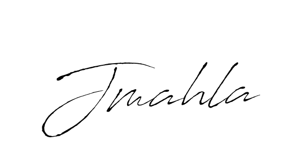 Design your own signature with our free online signature maker. With this signature software, you can create a handwritten (Antro_Vectra) signature for name Jmahla. Jmahla signature style 6 images and pictures png