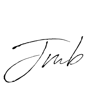 Jmb stylish signature style. Best Handwritten Sign (Antro_Vectra) for my name. Handwritten Signature Collection Ideas for my name Jmb. Jmb signature style 6 images and pictures png