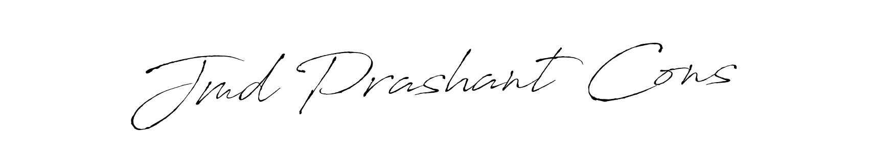 Jmd Prashant Cons stylish signature style. Best Handwritten Sign (Antro_Vectra) for my name. Handwritten Signature Collection Ideas for my name Jmd Prashant Cons. Jmd Prashant Cons signature style 6 images and pictures png