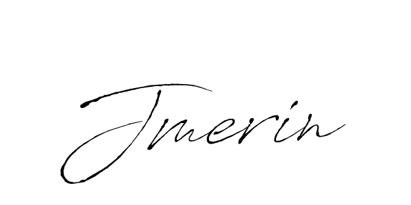 Make a beautiful signature design for name Jmerin. With this signature (Antro_Vectra) style, you can create a handwritten signature for free. Jmerin signature style 6 images and pictures png