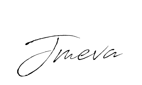 Also You can easily find your signature by using the search form. We will create Jmeva name handwritten signature images for you free of cost using Antro_Vectra sign style. Jmeva signature style 6 images and pictures png
