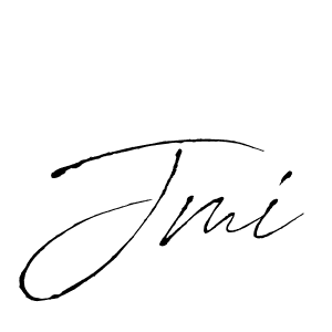 You should practise on your own different ways (Antro_Vectra) to write your name (Jmi) in signature. don't let someone else do it for you. Jmi signature style 6 images and pictures png
