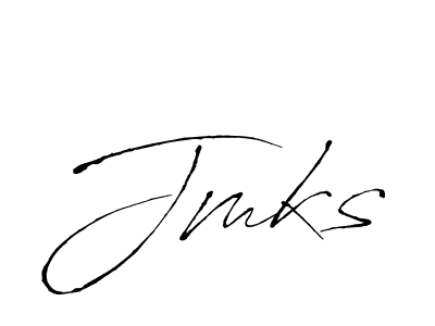 Use a signature maker to create a handwritten signature online. With this signature software, you can design (Antro_Vectra) your own signature for name Jmks. Jmks signature style 6 images and pictures png