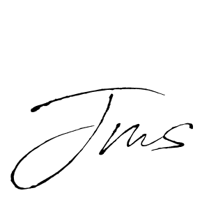 The best way (Antro_Vectra) to make a short signature is to pick only two or three words in your name. The name Jms include a total of six letters. For converting this name. Jms signature style 6 images and pictures png