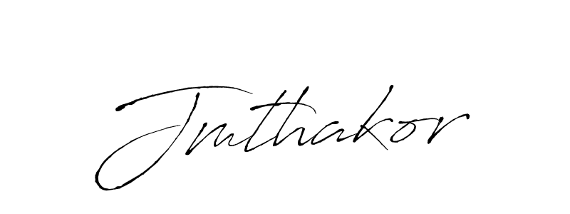 It looks lik you need a new signature style for name Jmthakor. Design unique handwritten (Antro_Vectra) signature with our free signature maker in just a few clicks. Jmthakor signature style 6 images and pictures png