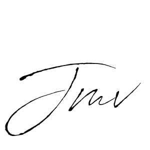 Jmv stylish signature style. Best Handwritten Sign (Antro_Vectra) for my name. Handwritten Signature Collection Ideas for my name Jmv. Jmv signature style 6 images and pictures png