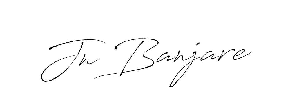 Make a beautiful signature design for name Jn Banjare. Use this online signature maker to create a handwritten signature for free. Jn Banjare signature style 6 images and pictures png