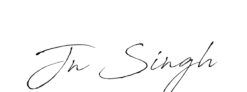 The best way (Antro_Vectra) to make a short signature is to pick only two or three words in your name. The name Jn Singh include a total of six letters. For converting this name. Jn Singh signature style 6 images and pictures png