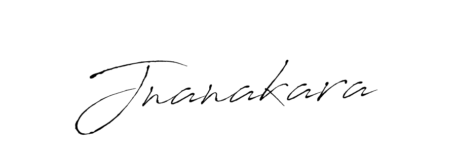 Jnanakara stylish signature style. Best Handwritten Sign (Antro_Vectra) for my name. Handwritten Signature Collection Ideas for my name Jnanakara. Jnanakara signature style 6 images and pictures png