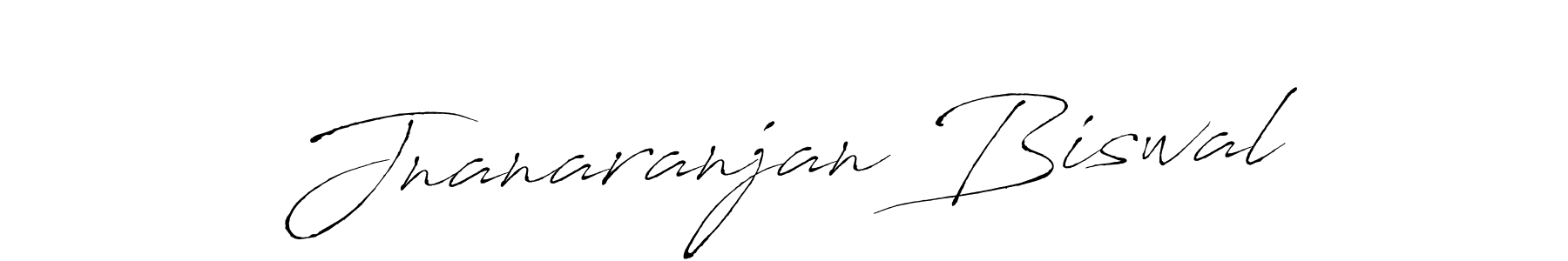 Make a beautiful signature design for name Jnanaranjan Biswal. With this signature (Antro_Vectra) style, you can create a handwritten signature for free. Jnanaranjan Biswal signature style 6 images and pictures png
