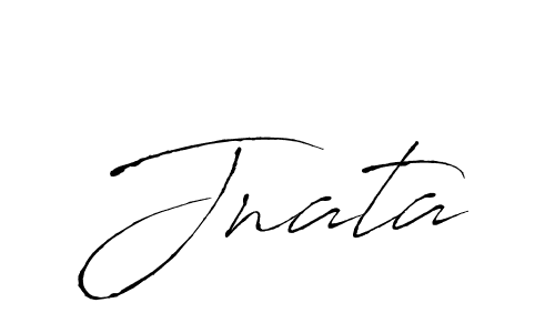 Jnata stylish signature style. Best Handwritten Sign (Antro_Vectra) for my name. Handwritten Signature Collection Ideas for my name Jnata. Jnata signature style 6 images and pictures png