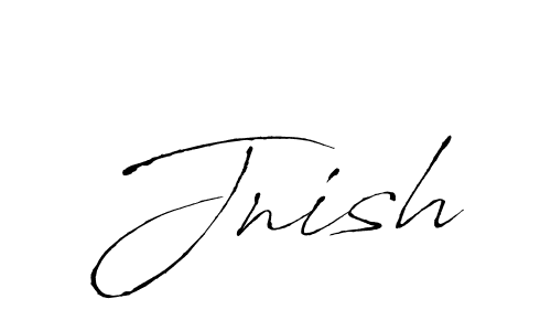 Antro_Vectra is a professional signature style that is perfect for those who want to add a touch of class to their signature. It is also a great choice for those who want to make their signature more unique. Get Jnish name to fancy signature for free. Jnish signature style 6 images and pictures png