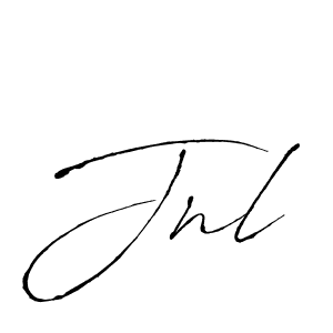 How to make Jnl signature? Antro_Vectra is a professional autograph style. Create handwritten signature for Jnl name. Jnl signature style 6 images and pictures png