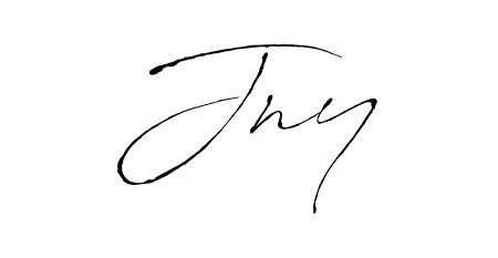 A stylish, flowing autograph style designed for name Jny using Antro_Vectra typography. Perfect for digital creative projects. Jny signature style 6 images and pictures png